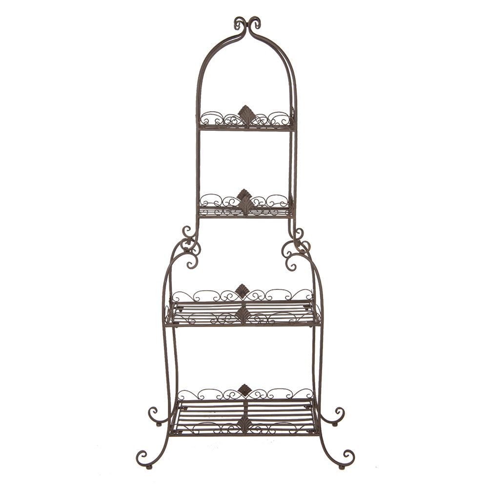 Porta piante / mensola da giardino per piante e decorazioni