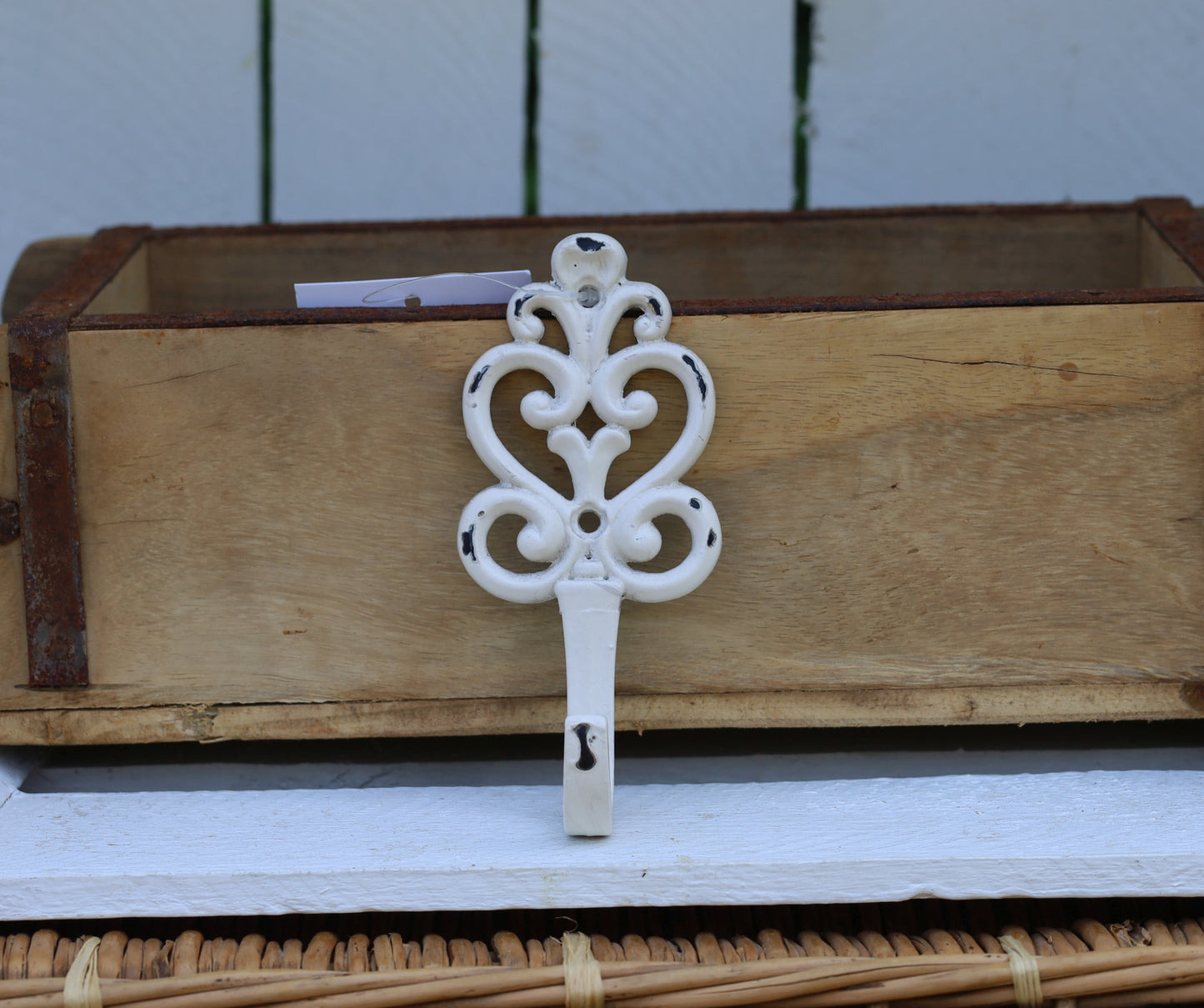 Alte Ziegelform, Original Backsteinform, Holzkiste 30 x 15 x 10cm