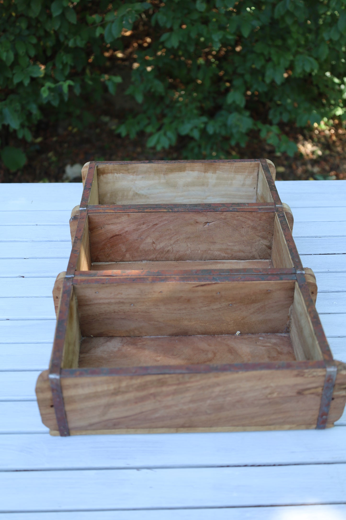 Stampi originali per mattoni in legno usati, 1, 2, 3 varianti