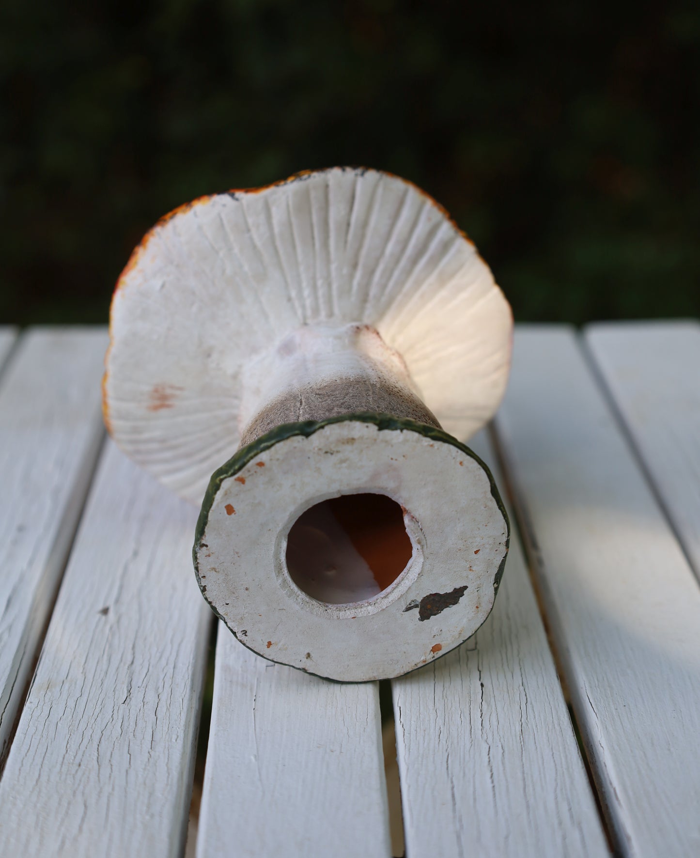 Funghi da favola: incantevole decorazione autunnale in ceramica