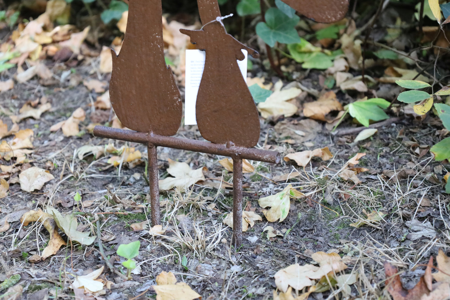 Grande picchetto da giardino a forma di fungo / picchetto da giardino in metallo, decorazione autunnale