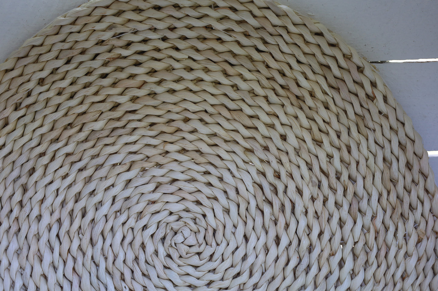 Tovagliette rotonde / tovagliette in paglia in stile boho marittimo