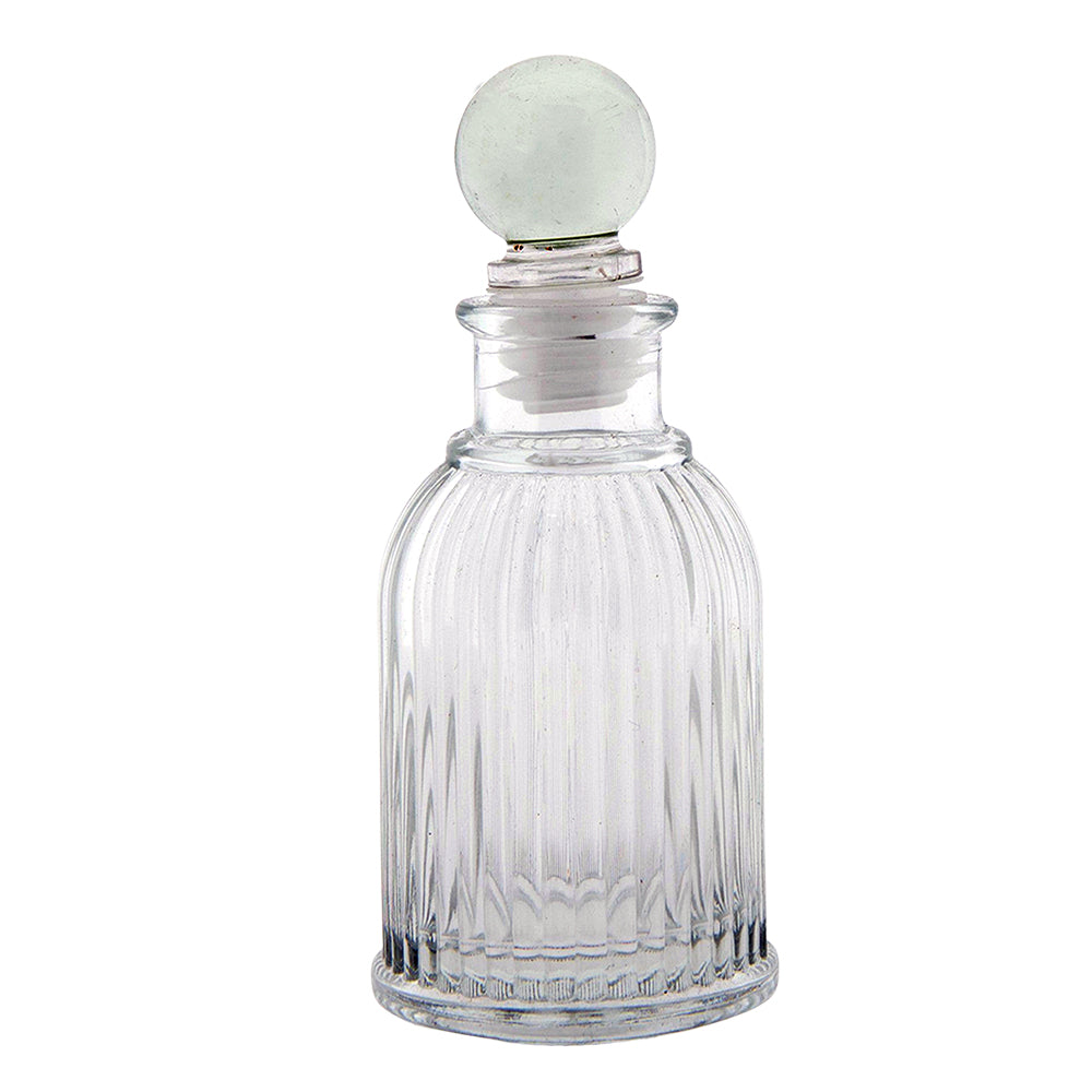 Bottle: Decorative small bottle made of glass