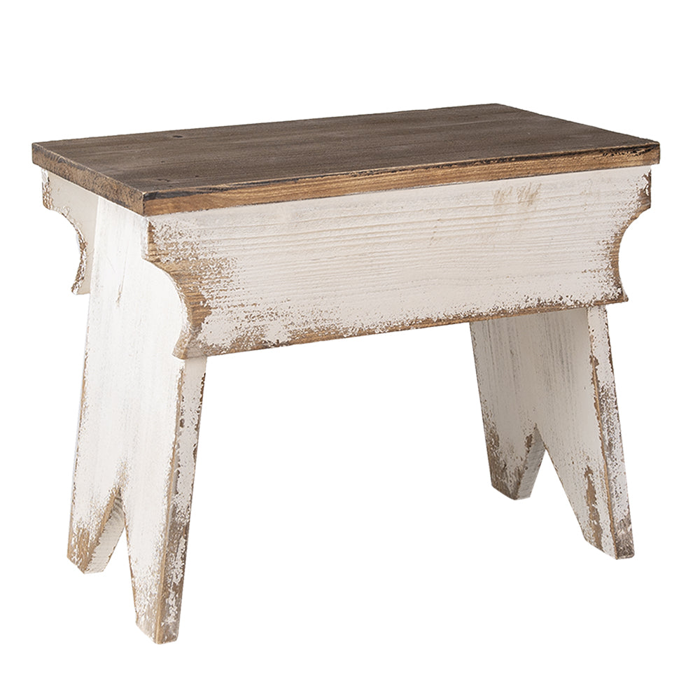 Blumenständer, Pflanzenbank aus Holz im Shabby Stil