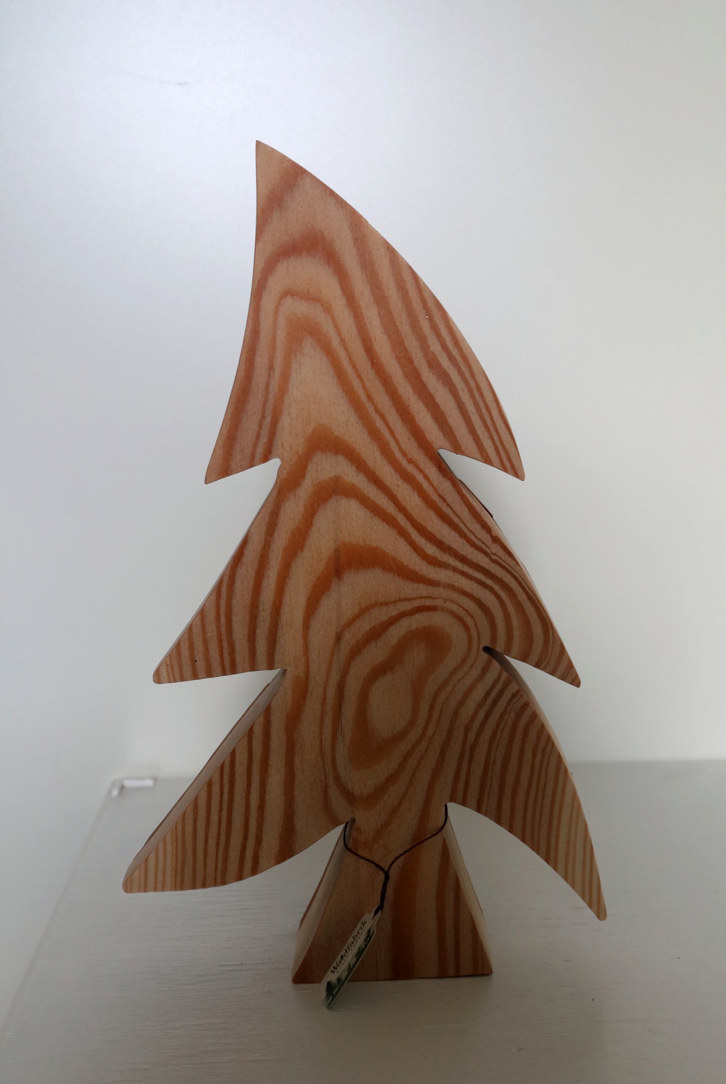 Albero di Natale rustico in legno di corteccia