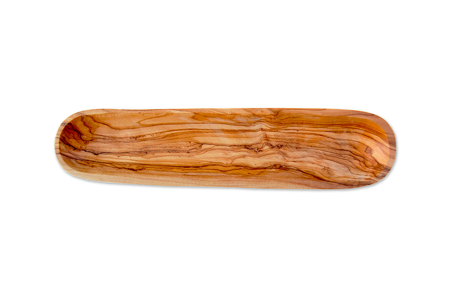 Badablage aus edlem Olivenholz