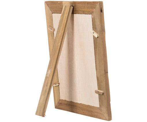 Cornice rustica in legno di recupero in formato verticale