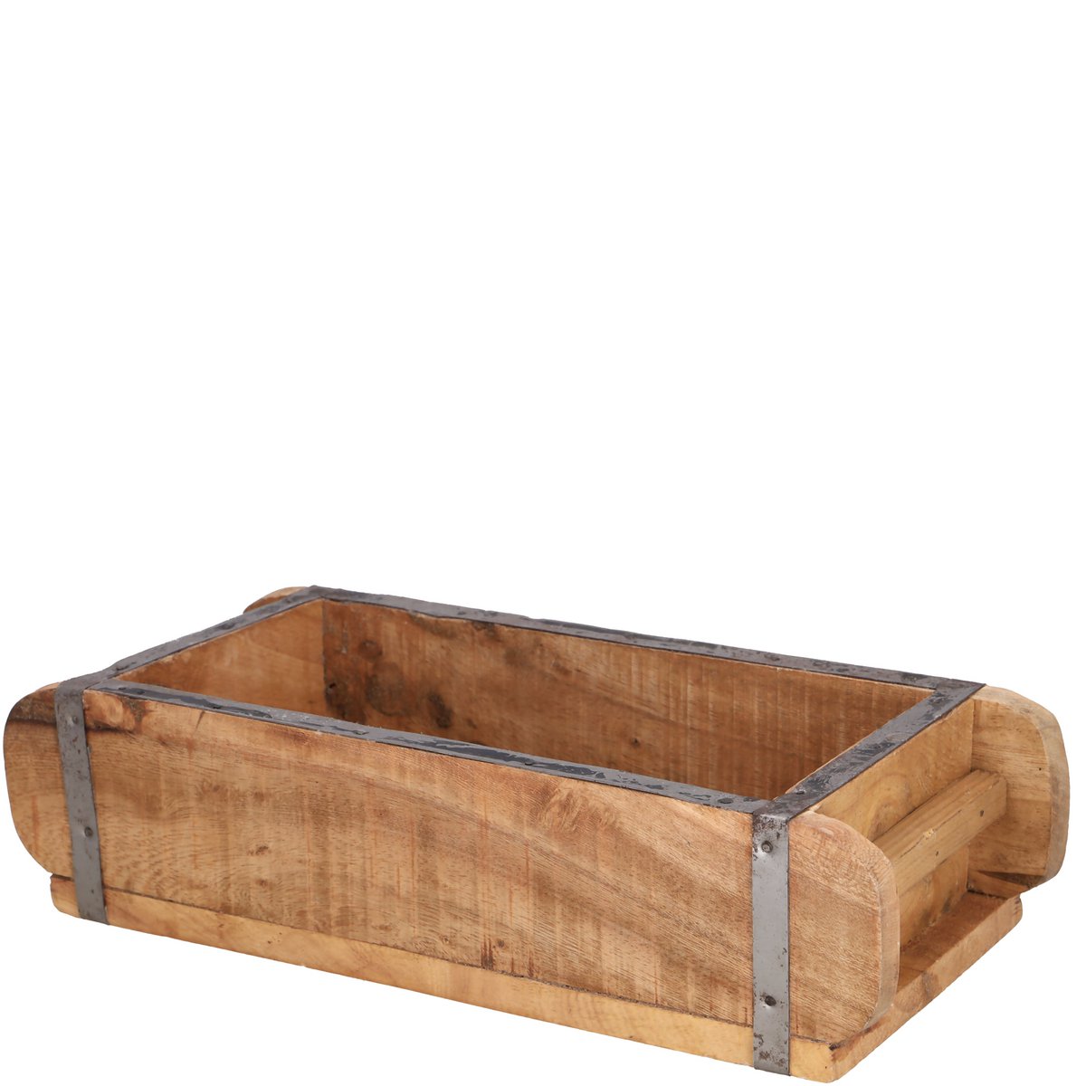 Alte Ziegelform, Original Backsteinform, Holzkiste 30 x 15 x 10cm