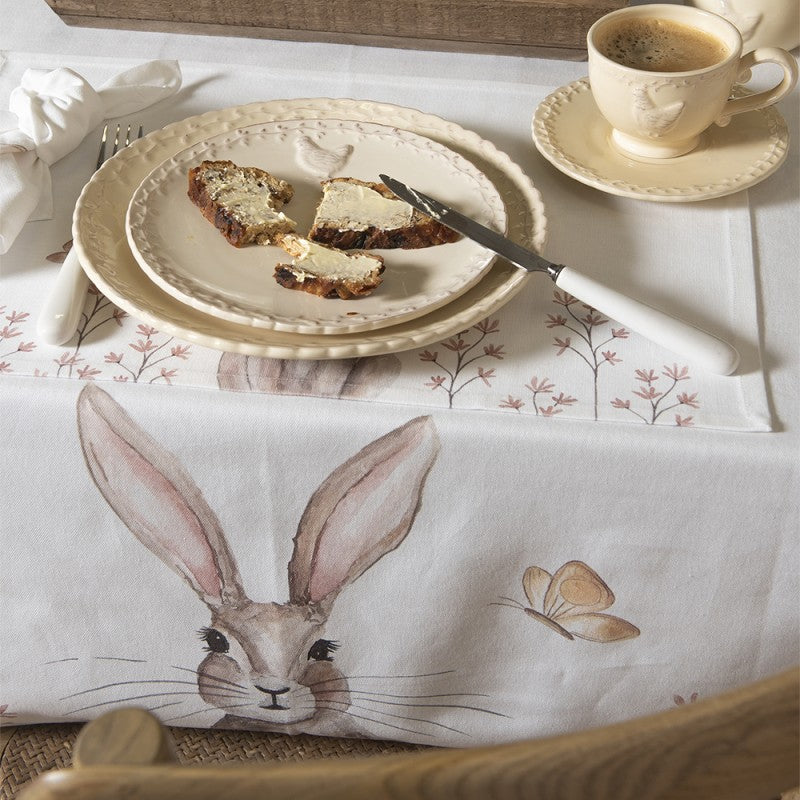 Tovagliette per Pasqua con simpatici coniglietti