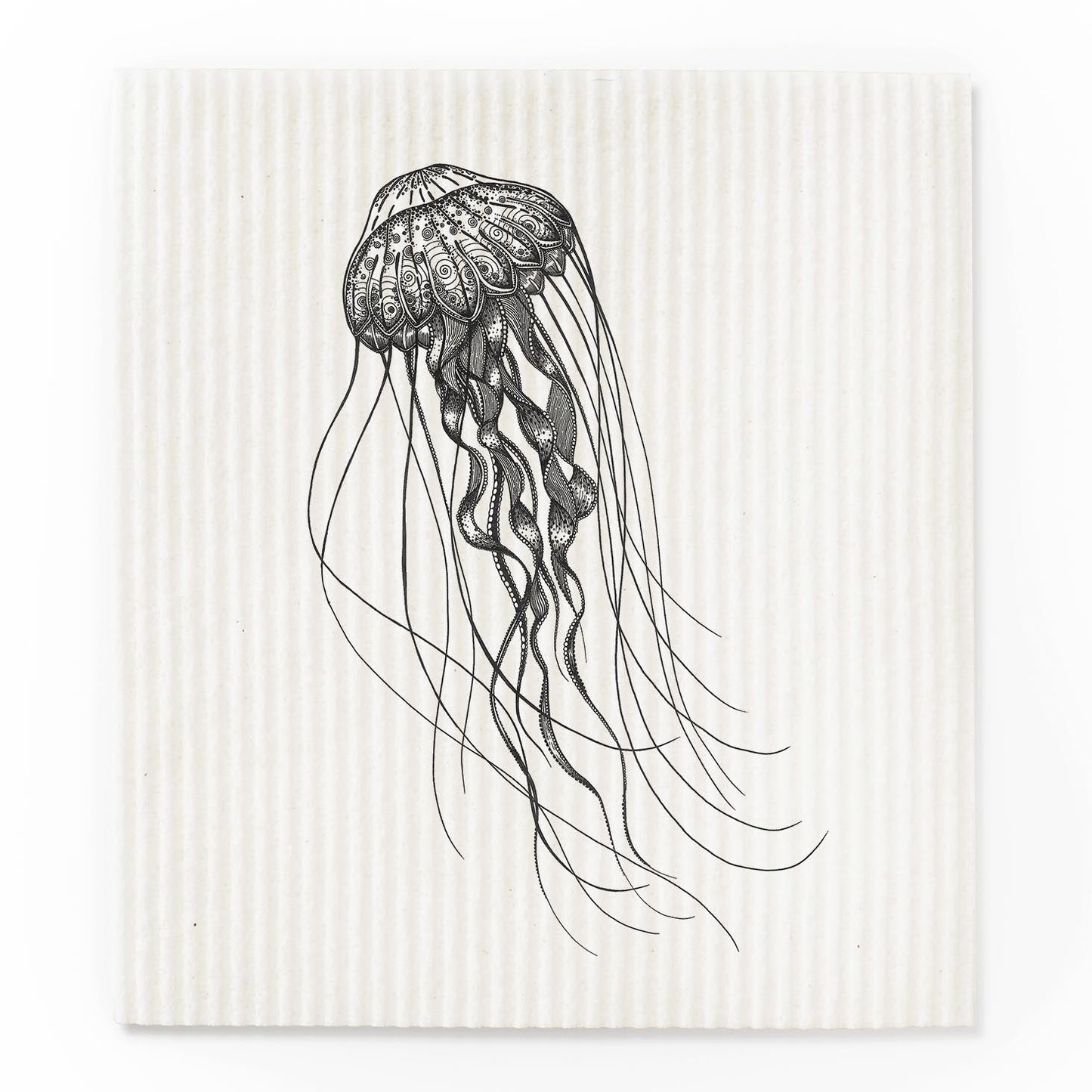 Panno spugna Zero Waste Underwater, 100% cotone/legno organico, compostabile