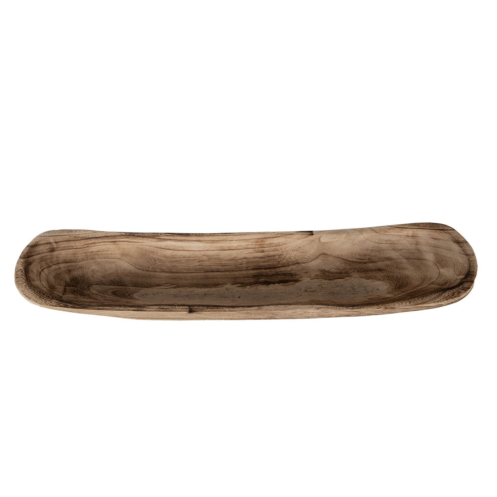 Ciotola di legno per servire o decorare