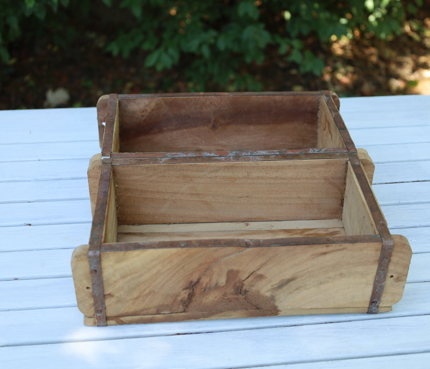 Stampi originali per mattoni in legno usati, 1, 2, 3 varianti