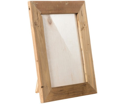 Cornice rustica in legno di recupero in formato verticale