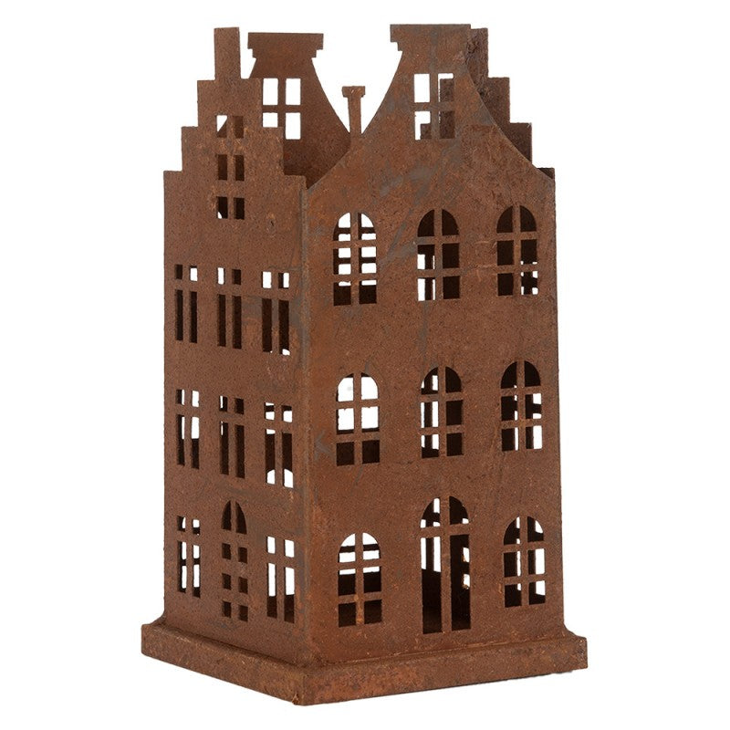 Garden decoration: Patina houses, set of 2
