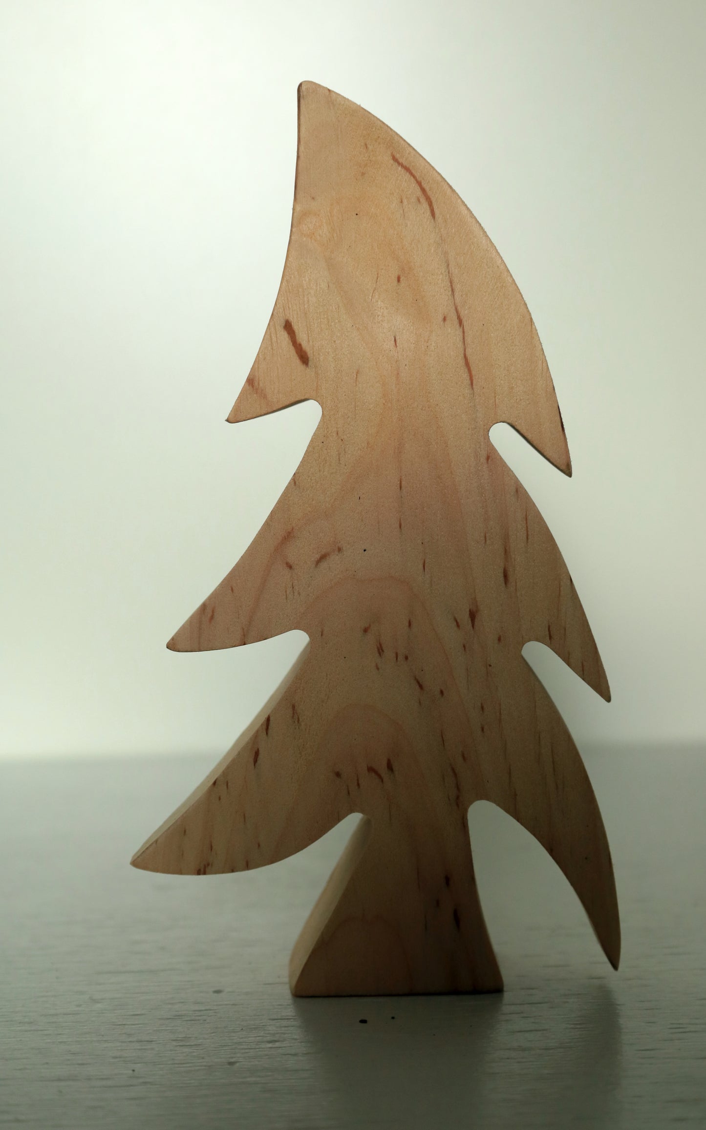 Albero di Natale rustico in legno di corteccia