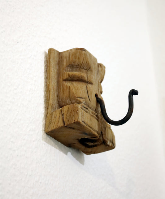 Gancio da parete appendiabiti appendiabiti portasciugamani upcycling legno vecchio unico 