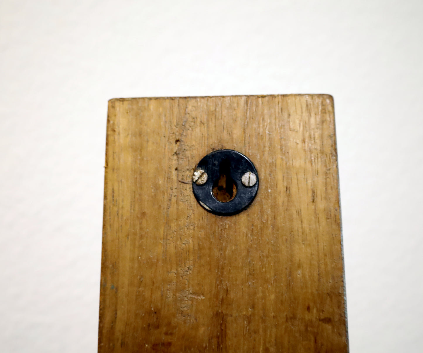 Portacandele / portacandele unico in legno di recupero per la parete