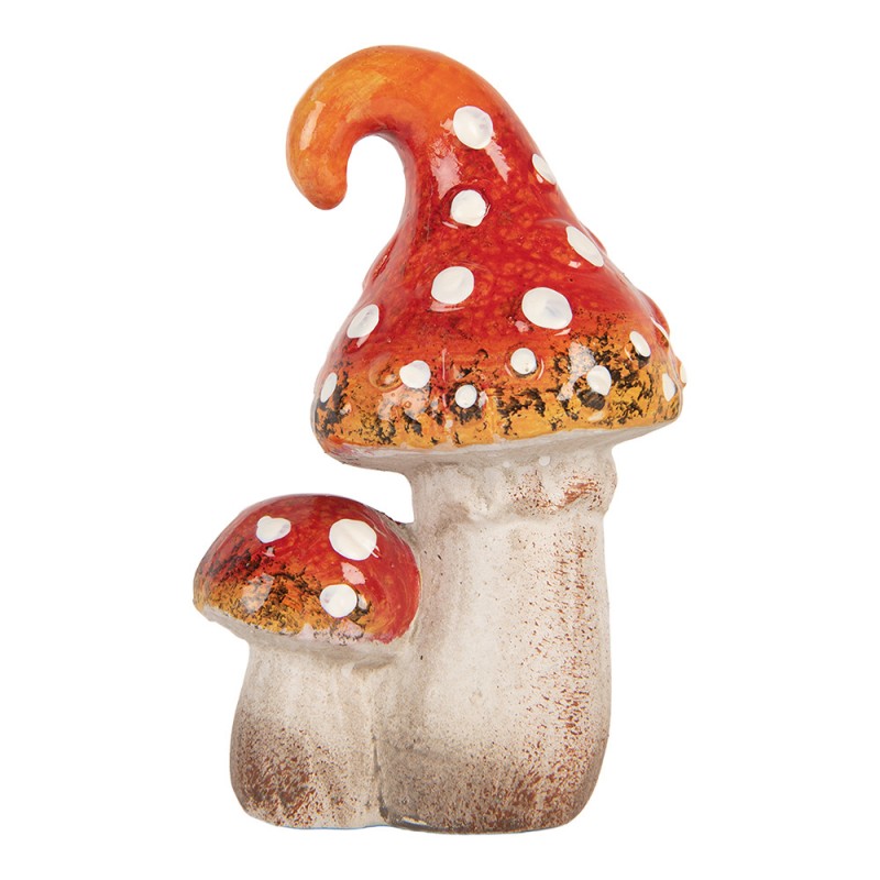 Funghi da favola: incantevole decorazione autunnale in ceramica