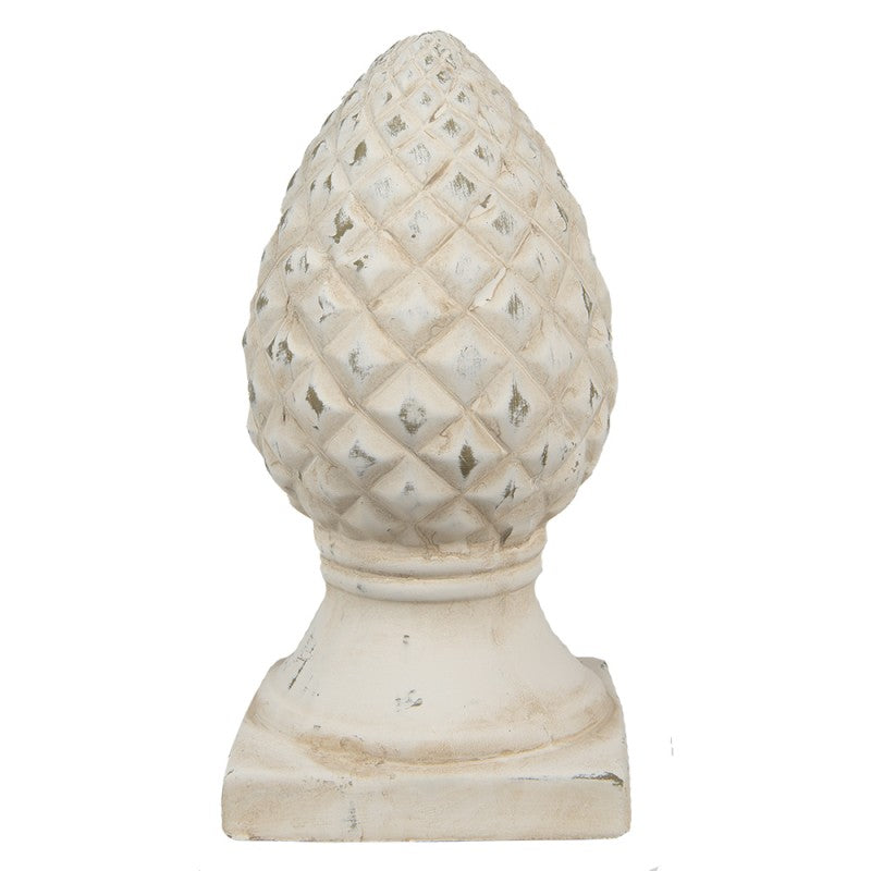 Pigne in terracotta, decorazione da giardino in stile country