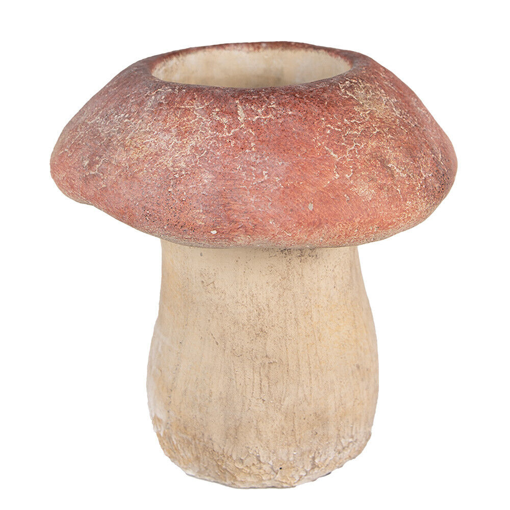 Portacandele/vaso autunnale a forma di fungo 