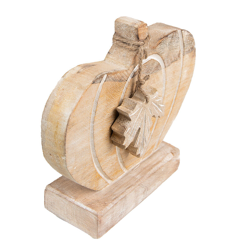 Figura di zucca in legno
